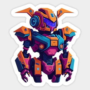 Cute Robot Sticker